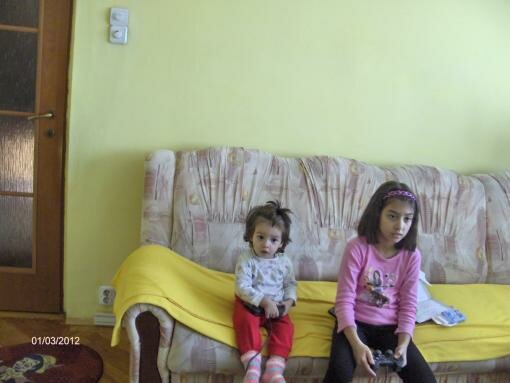fetele la jocul wii