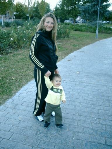cu mami la plimbare