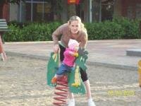 cu mama in parc