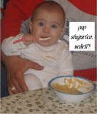 invatam sa pap singurica...pe la 6 luni