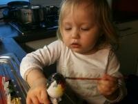 pictam oua din plastic