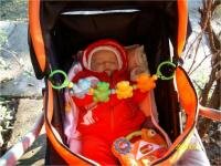 Somnic în cărucior