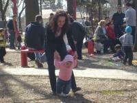 stiu sa fac pasii sunt fetita mare