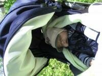 Primul Paste din viata mea.M-au dus parintii la padure si am dormit f bine...