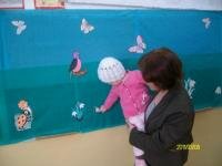 Uite, mami, aici e un ghiocel!