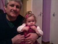 Abigail la 1 anisor cu bunicul