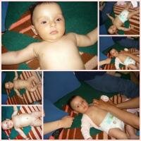 ralu in ziua cand a facut 5 lunite.