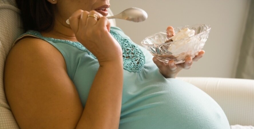 mama pierde greutatea în timp ce este însărcinată